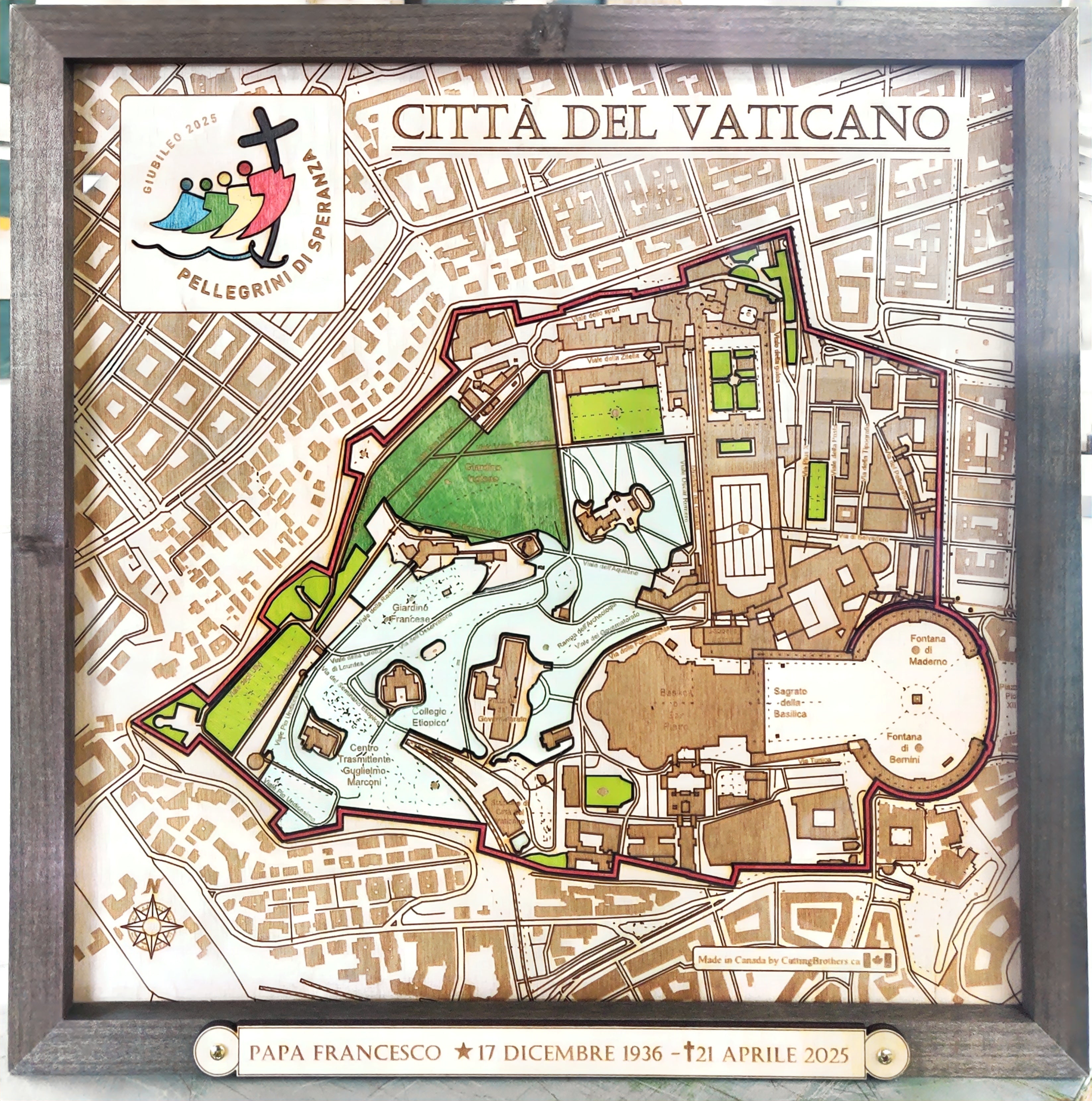 GIUBILEO 2025 - Sonderedition zum Tode Papst Franziskus